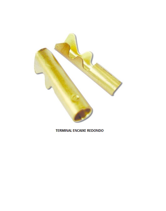 TERMINAL ENCAIXE LATAO FURO REDONDO