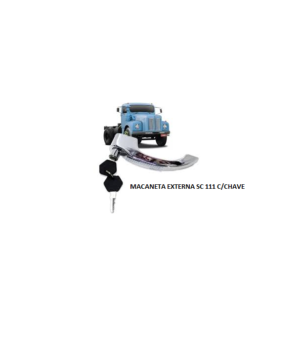 MACANETA EXTERNA SC 111 C/CHAVE