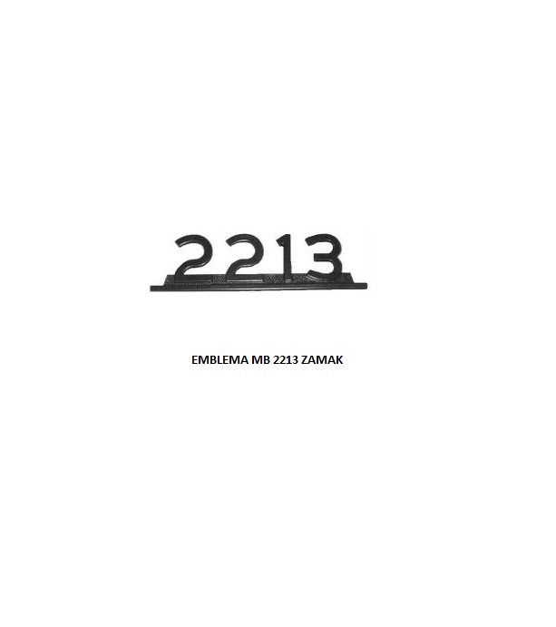 EMBLEMA MB 2213 ZAMAK