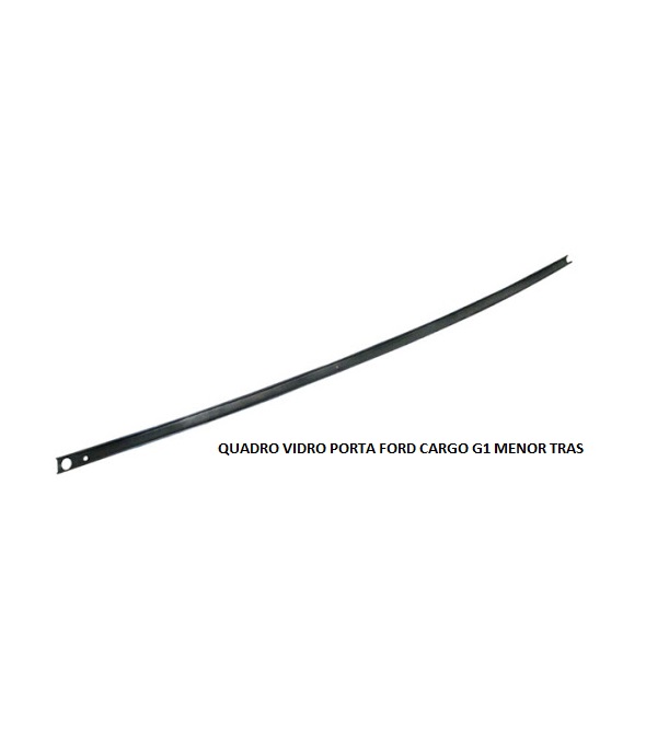 QUADRO VIDRO PORTA FORD CARGO G1 MENOR TRAS LD