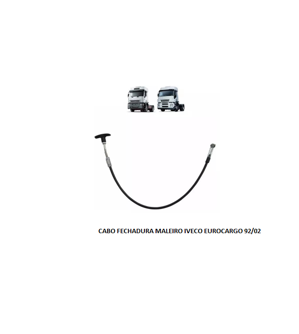 CABO FECHADURA MALEIRO IVECO EUROCARGO 92/02