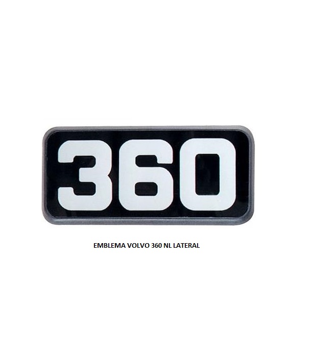 EMBLEMA VOLVO NL 360 LATERAL