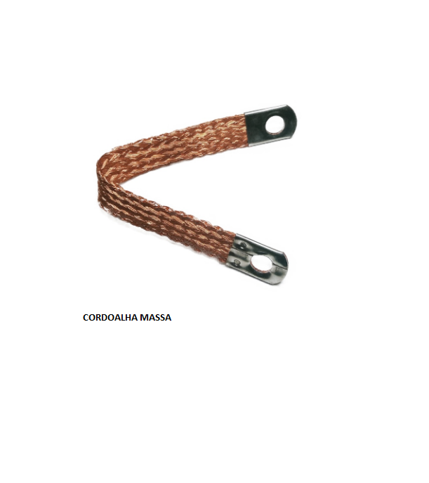 CORDOALHA MASSA 60CM 2 FUROS