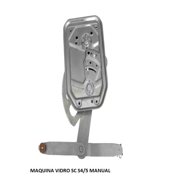 MAQUINA VIDRO SC S4/5 LD MANUAL