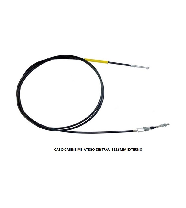 CABO CABINE MB ATEGO DESTRAV 3116MM EXTERNO CAB LEITO