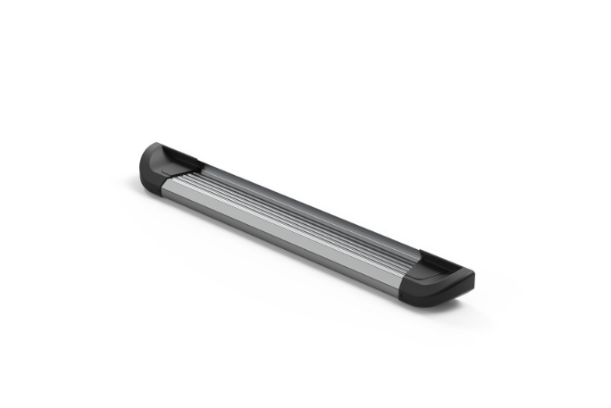 ESTRIBO TOYOTA HILUX SIMPLES PRETO/CROMADO 2006/2015