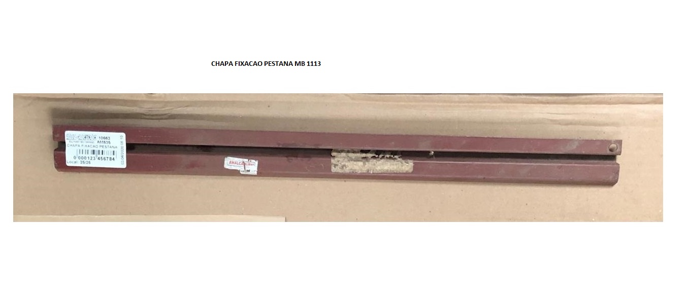 CHAPA FIXACAO PESTANA MB 1113