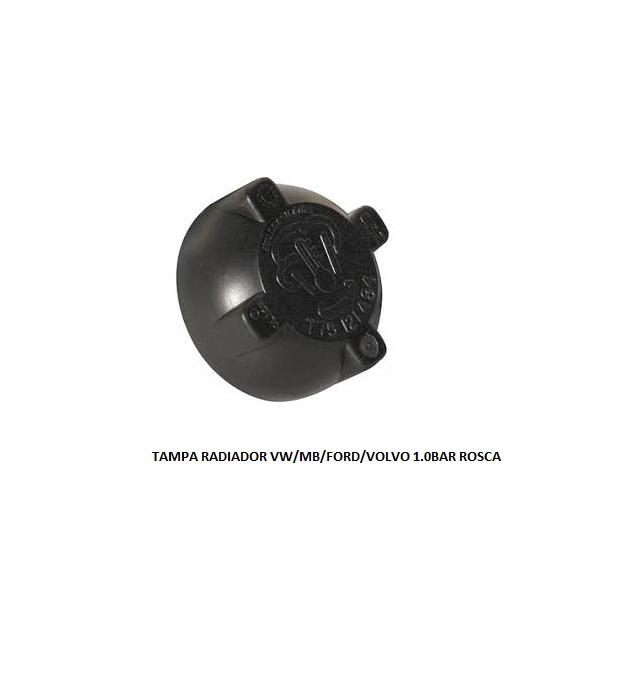 TAMPA RADIADOR VW/MB/FORD/VOLVO 1.0BAR ROSCA