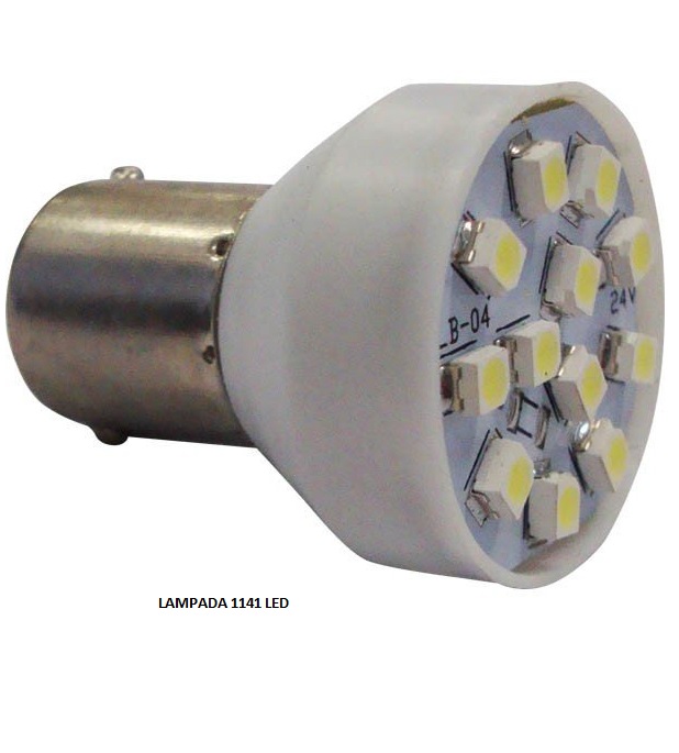 LAMPADA 1141 LED 24V BRANCA