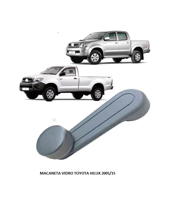 MACANETA VIDRO TOYOTA HILUX 2005/15