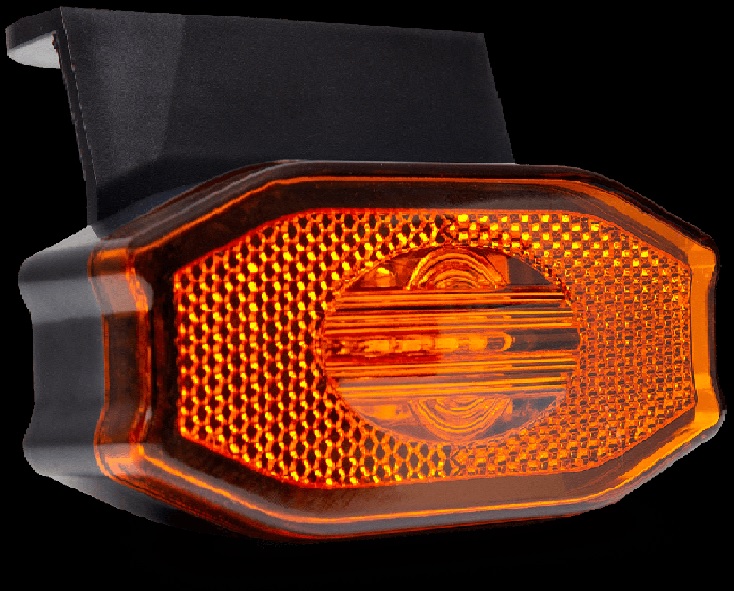 LANTERNA LATERAL EXCLUSIVE LED C/SUPORTE