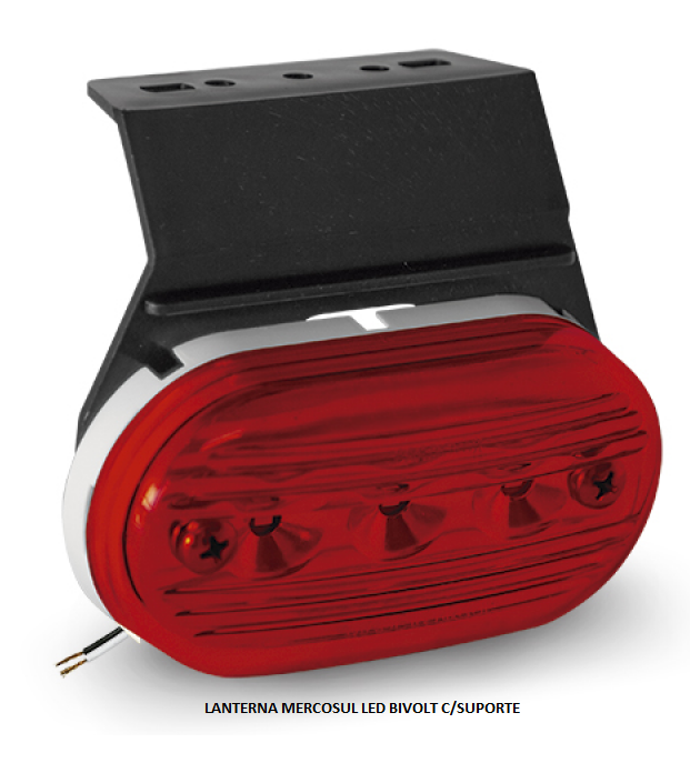 LANTERNA MERCOSUL LED BIVOLT C/SUPORTE