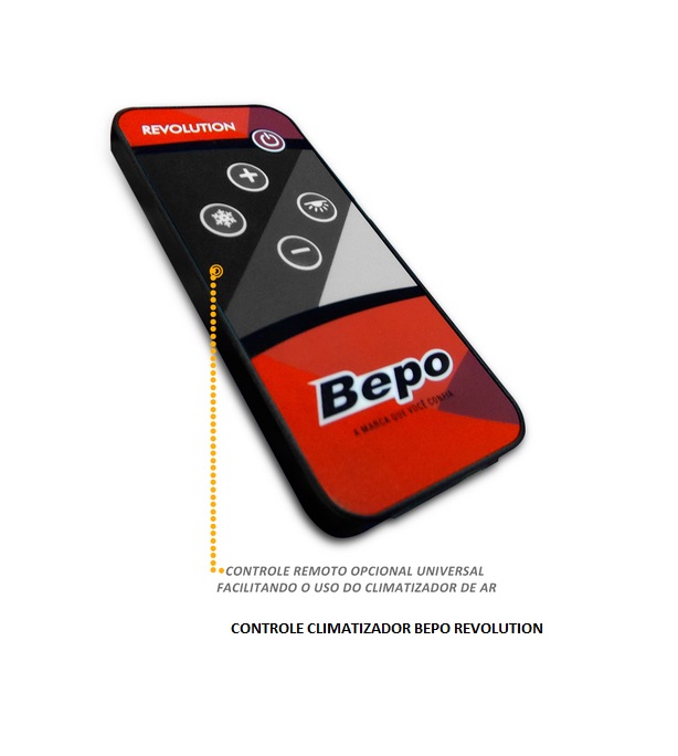CONTROLE CLIMATIZADOR BEPO REVOLUTION