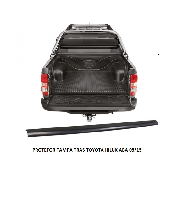 PROTETOR TAMPA TRAS TOYOTA HILUX ABA 05/15