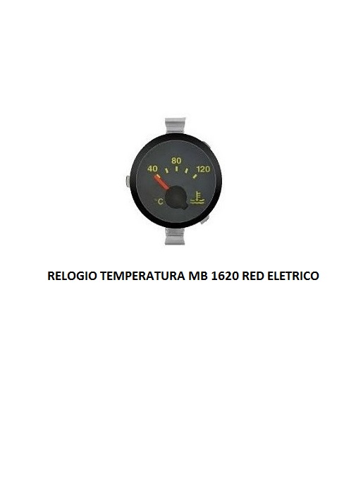 RELOGIO TEMPERATURA MB 1620 RED ELETRICO
