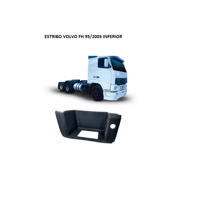 ESTRIBO VOLVO FH 95/2003 INFERIOR LD