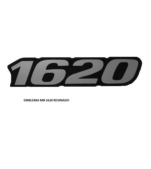 EMBLEMA MB 1620 RESINADO