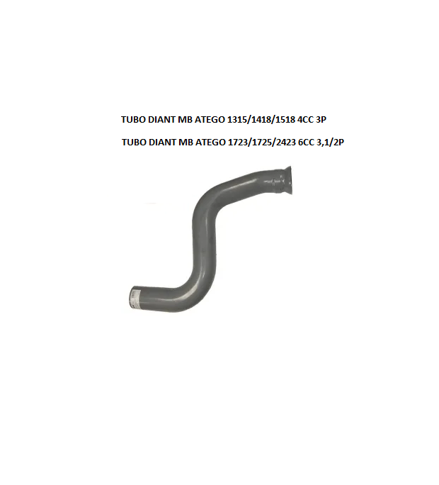 TUBO DIANT MB ATEGO 1315/1418/1518 4CC 3P