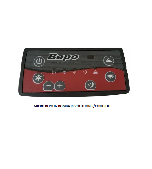 MICRO BEPO 02 BOMBA REVOLUTION RESERVATORIO INTERNO PLACA CLIMATIZADOR B062K