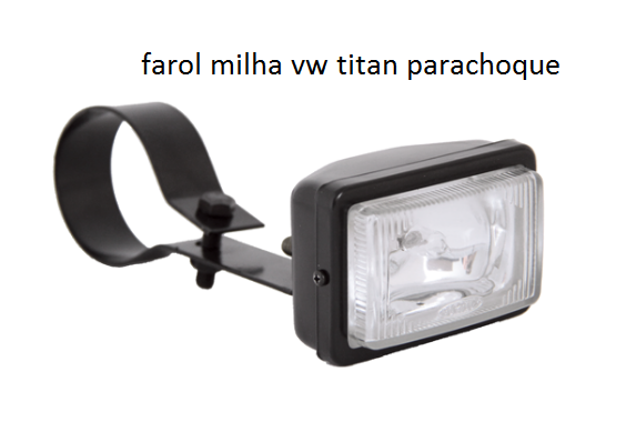 FAROL MILHA MINI RET VW TITAN PARACHOQUE