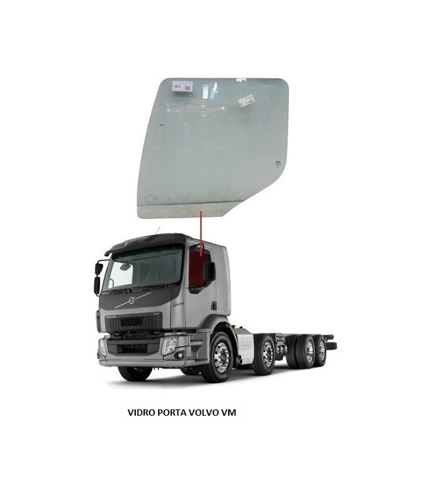 VIDRO PORTA VOLVO VM