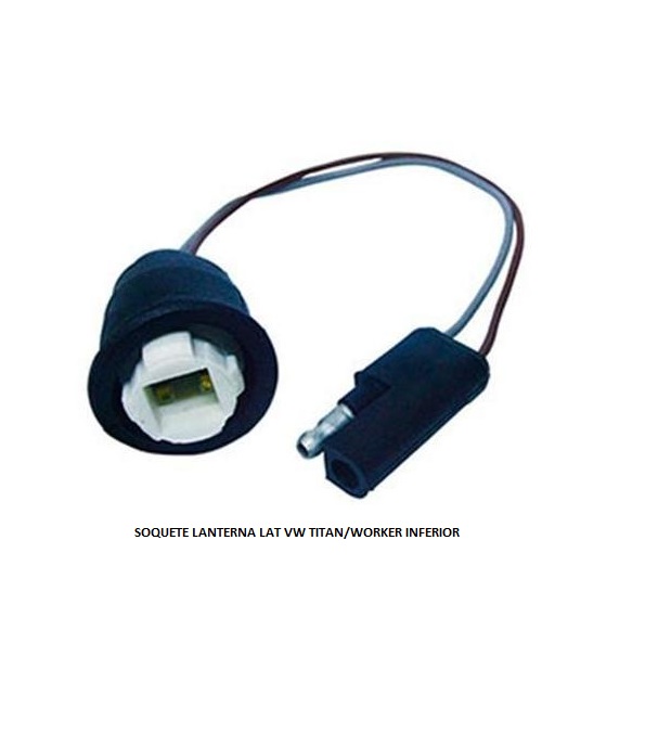 SOQUETE LANTERNA LAT VW TITAN/WORKER INFERIOR P/LANT PRX696/698