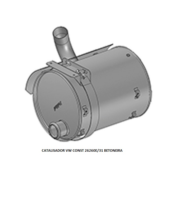 CATALISADOR VW CONST 26260E/31 BETONEIRA
