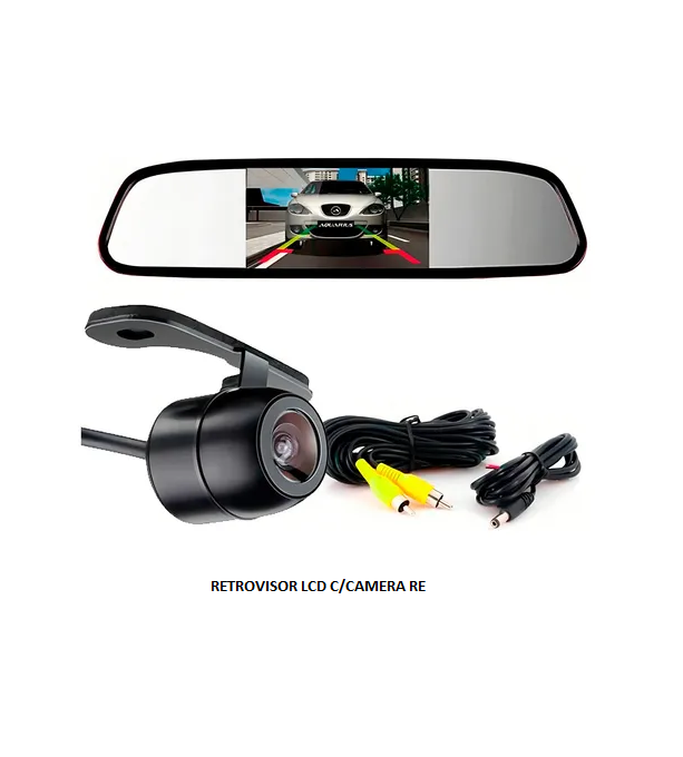 RETROVISOR LCD C/CAMERA RE