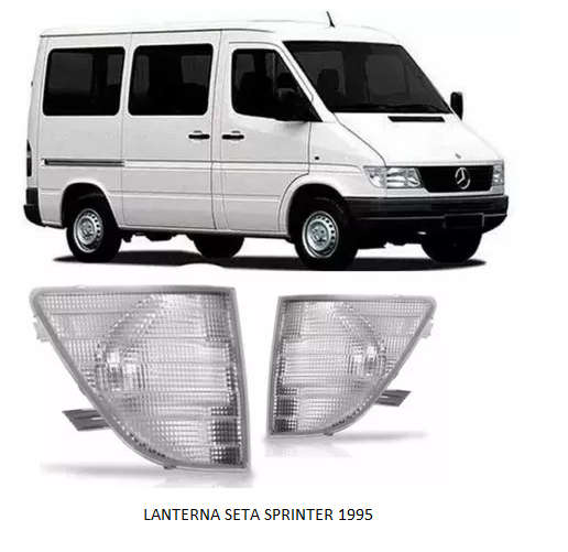 LANTERNA SETA MB SPRINTER 1995/2004 CRISTAL LE