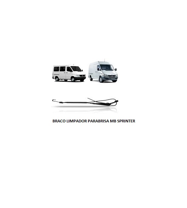 BRACO LIMPADOR PARABRISA MB SPRINTER