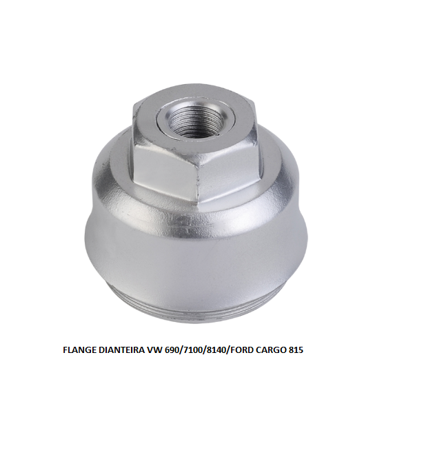 FLANGE DIANTEIRA VW 690/7100/8140/FORD CARGO 815