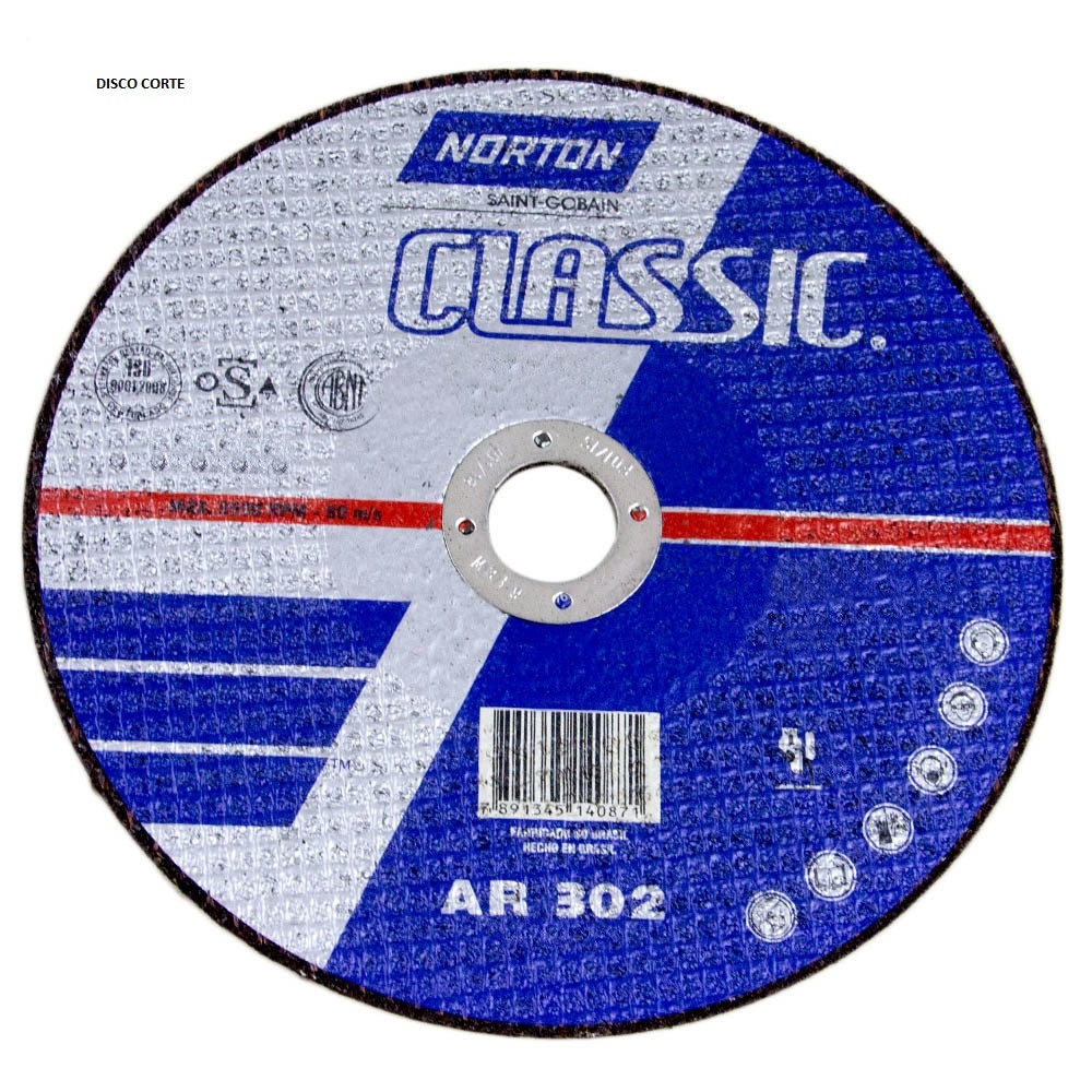 DISCO CORTE CD 2T 4 1/2X3/64X7/8 SATA