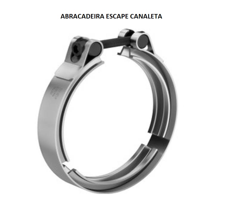 ABRACADEIRA ESCAPE TUBO MOTOR 5P VOLVO FH/SC