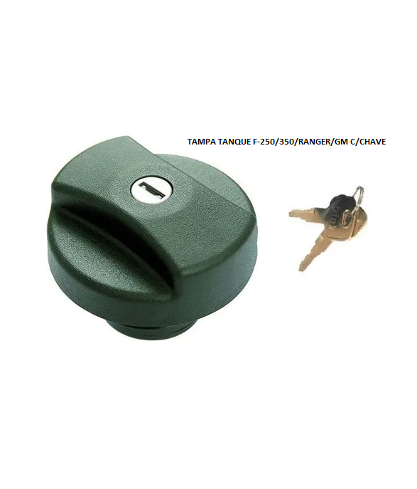 TAMPA TANQUE F-250/350/RANGER/GM C/CHAVE