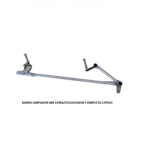 BARRA LIMPADOR MB 1938S/ATEGO/AXOR COMPLETA C/PIVO