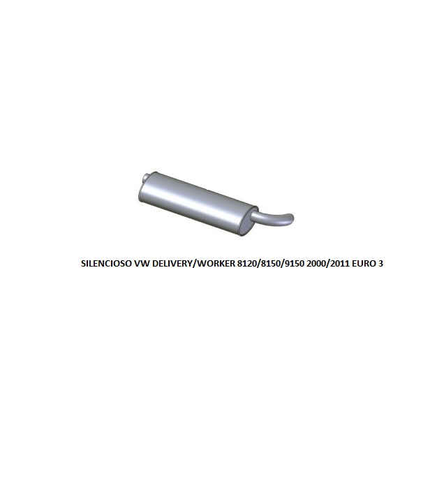 SILENCIOSO VW DELIVERY/WORKER 8120/8150/9150 2000/2011 EURO 3