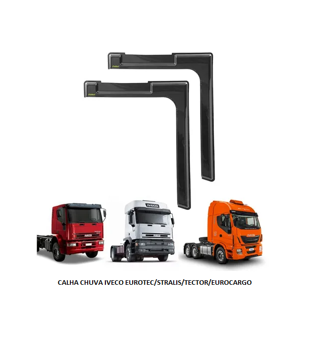 CALHA CHUVA IVECO EUROTEC/STRALIS/TECTOR/EUROCARGO