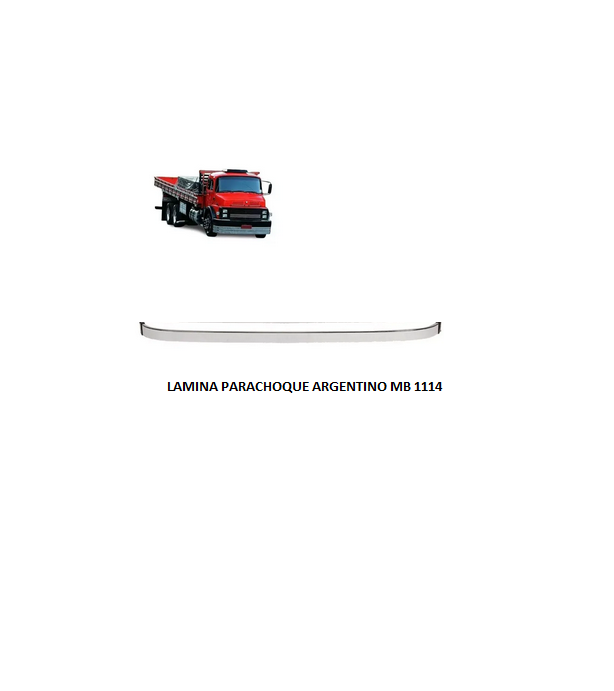 LAMINA PARACHOQUE ARGENTINO MB 1114