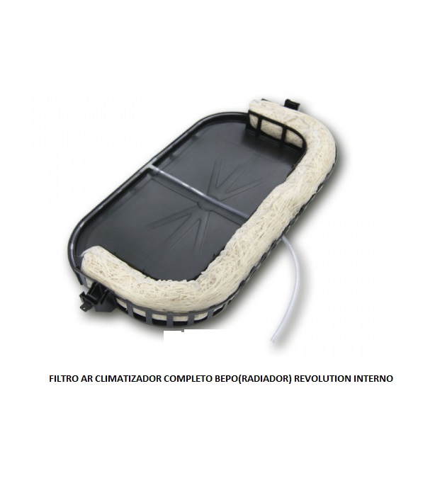 FILTRO AR CLIMATIZADOR COMPLETO BEPO(RADIADOR) REVOLUTION INTERNO