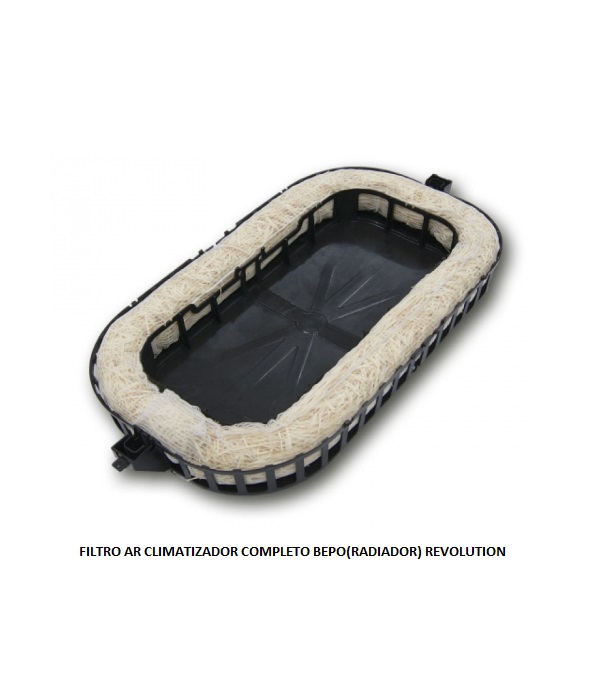 FILTRO AR CLIMATIZADOR COMPLETO BEPO(RADIADOR) REVOLUTION