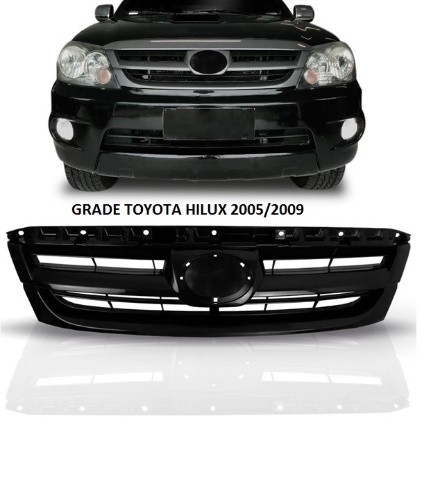 GRADE TOYOTA HILUX 2005/2009 S/EMBLEMA