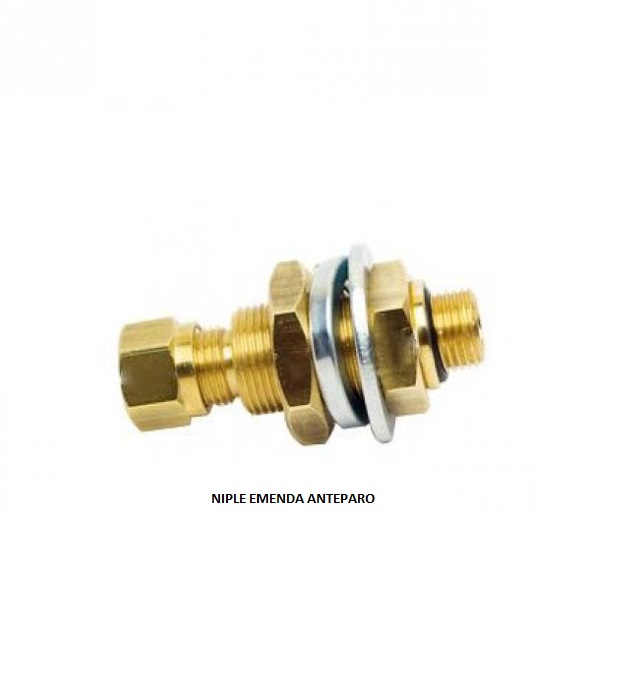 NIPLE EMENDA ANTEPARO 1/2 X 5/16 UNIAO CAVALO/CARRETA