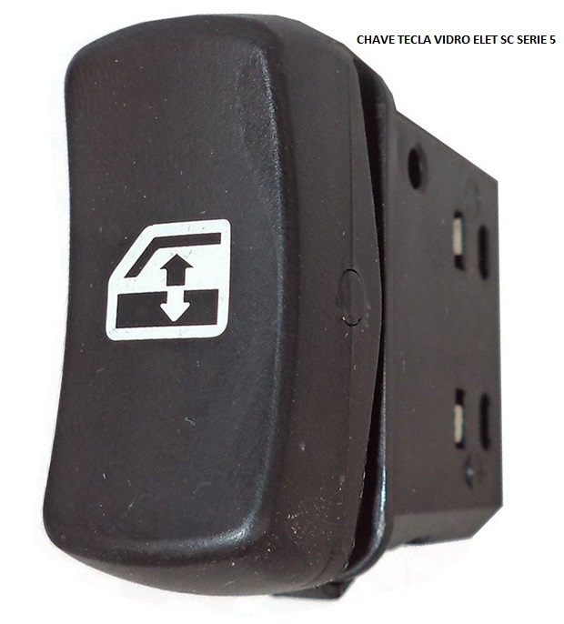 CHAVE TECLA VIDRO ELET SC SERIE 5