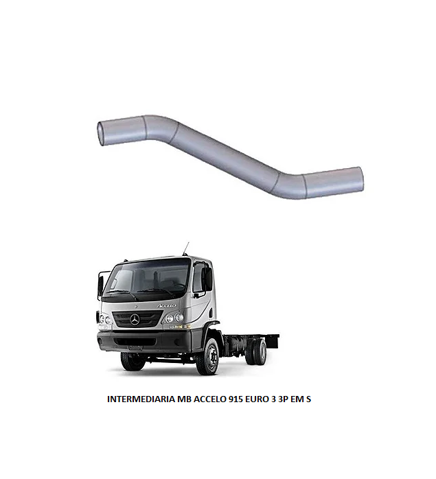 INTERMEDIARIA MB ACCELO 915 EURO 3 3P EM S