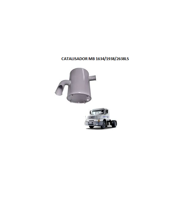 CATALISADOR MB 1634/1938/2638LS