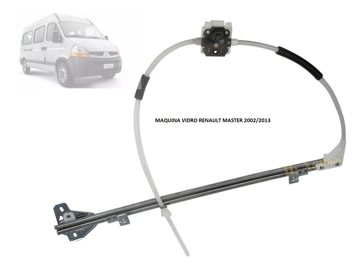 MAQUINA VIDRO RENAULT MASTER 2002/2013 LE MANUAL