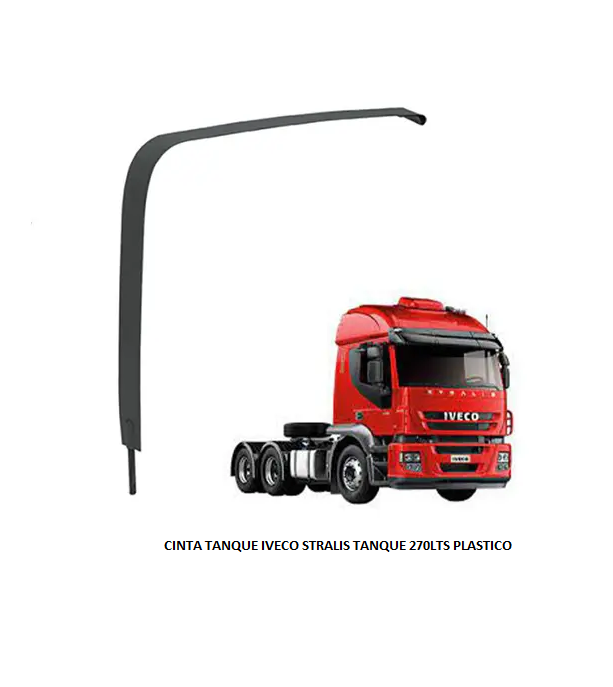 CINTA TANQUE IVECO STRALIS TANQUE 270LTS PLASTICO