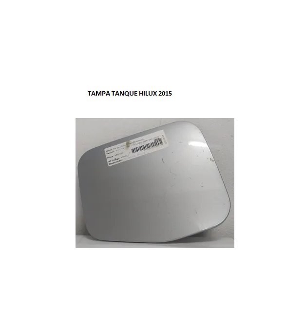 TAMPA TANQUE HILUX 2015