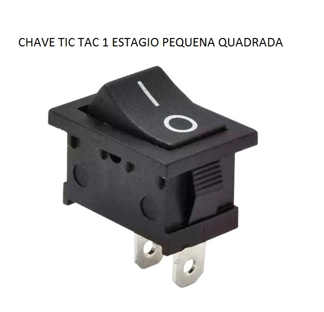 CHAVE TIC TAC 1 ESTAGIO PEQUENA QUADRADA