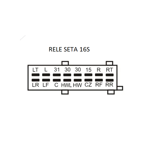 RELE SETA 24V 16S SC S4